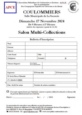 Bulletin d inscription 2024